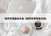 軟件開發就業方向（軟件開發專業方向）